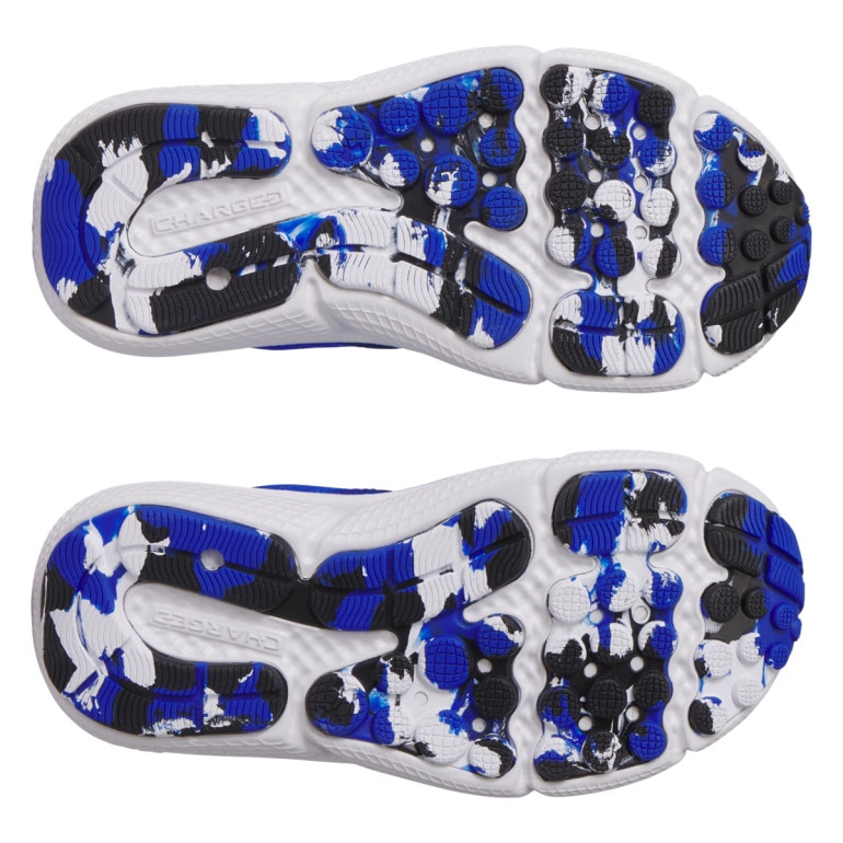 Chłopięce buty do biegania Under Armour UA BPS Assert 10 AC - niebieskie