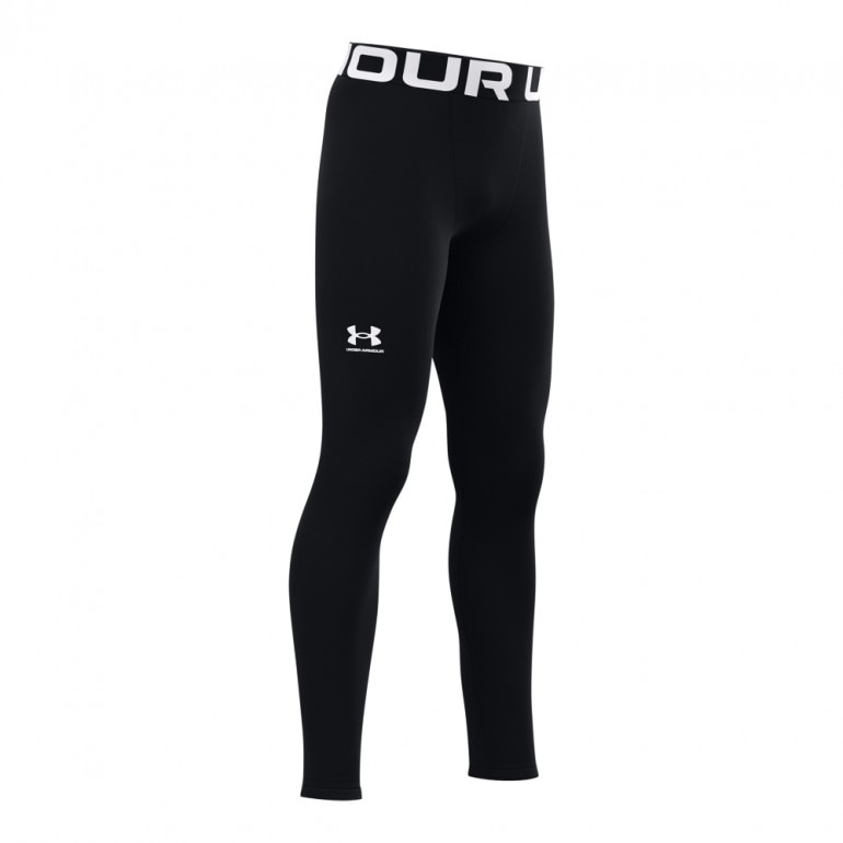 Chłopięce legginsy treningowe Under Armour Boys' ColdGear® Leggings - czarne