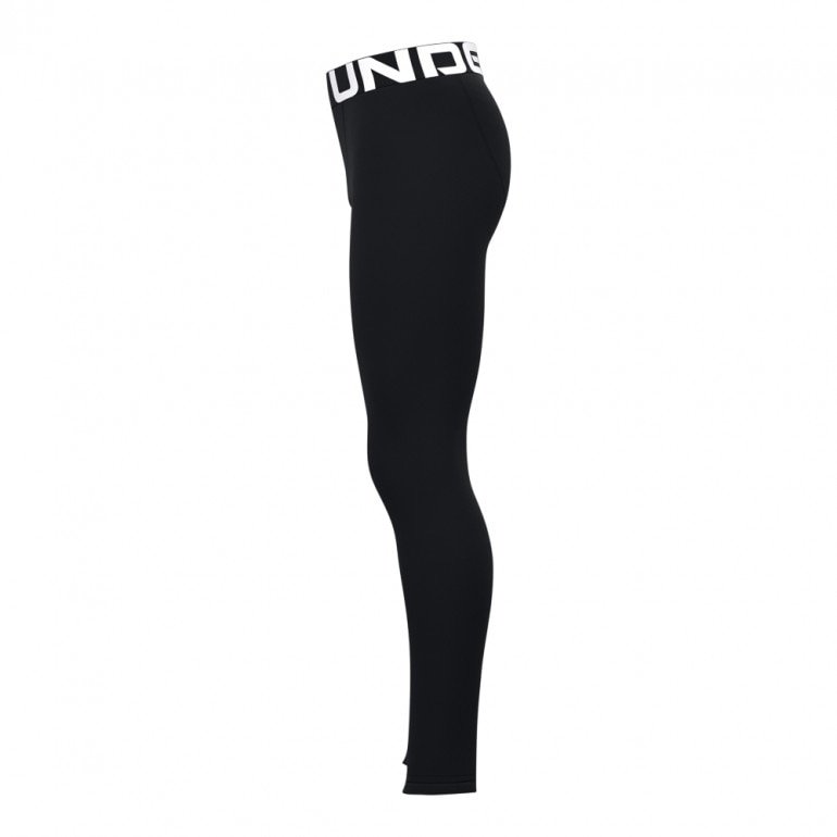 Chłopięce legginsy treningowe Under Armour Boys' ColdGear® Leggings - czarne