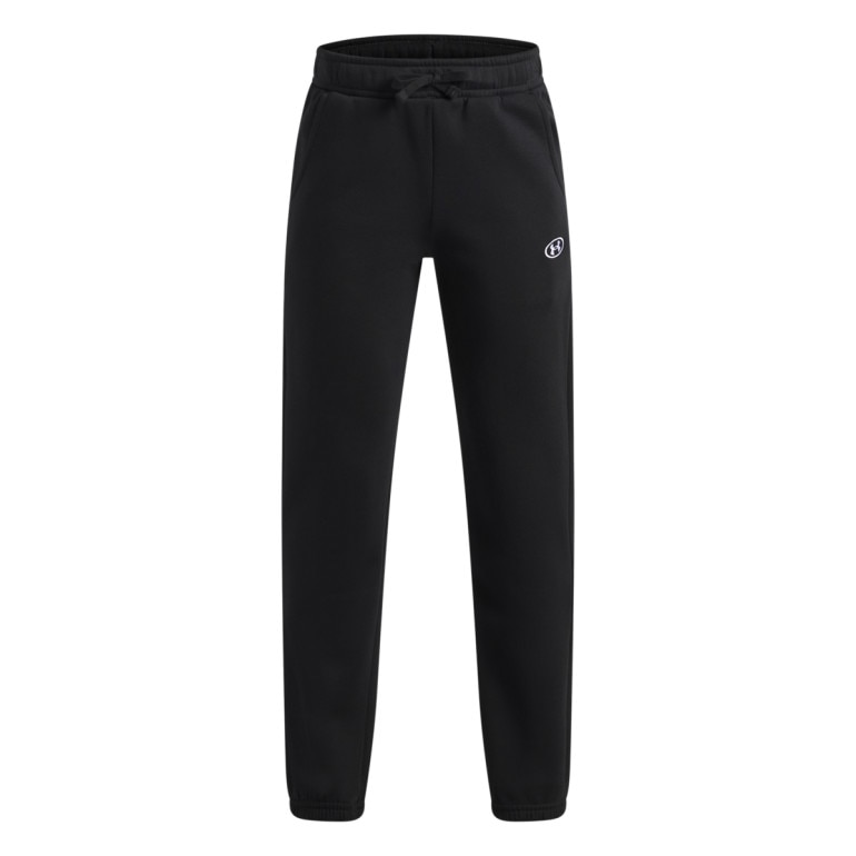 Chłopięce spodnie dresowe joggery Under Armour UA B Rival Fleece Jogger - czarne