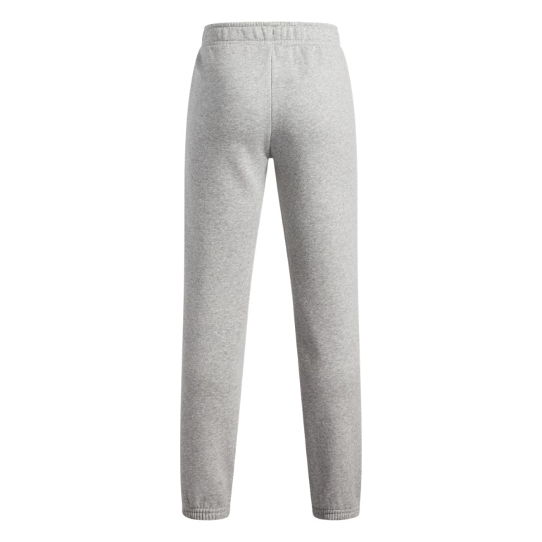 Chłopięce spodnie dresowe joggery Under Armour UA B Rival Fleece Jogger - szare