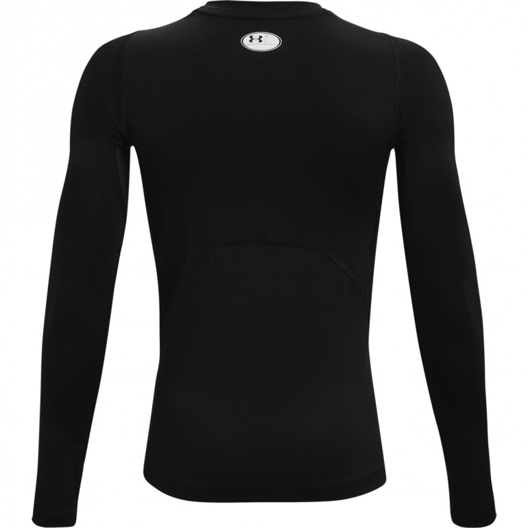 Chłopięcy longsleeve treningowy Under Armour UA HG Armour LS - czarny