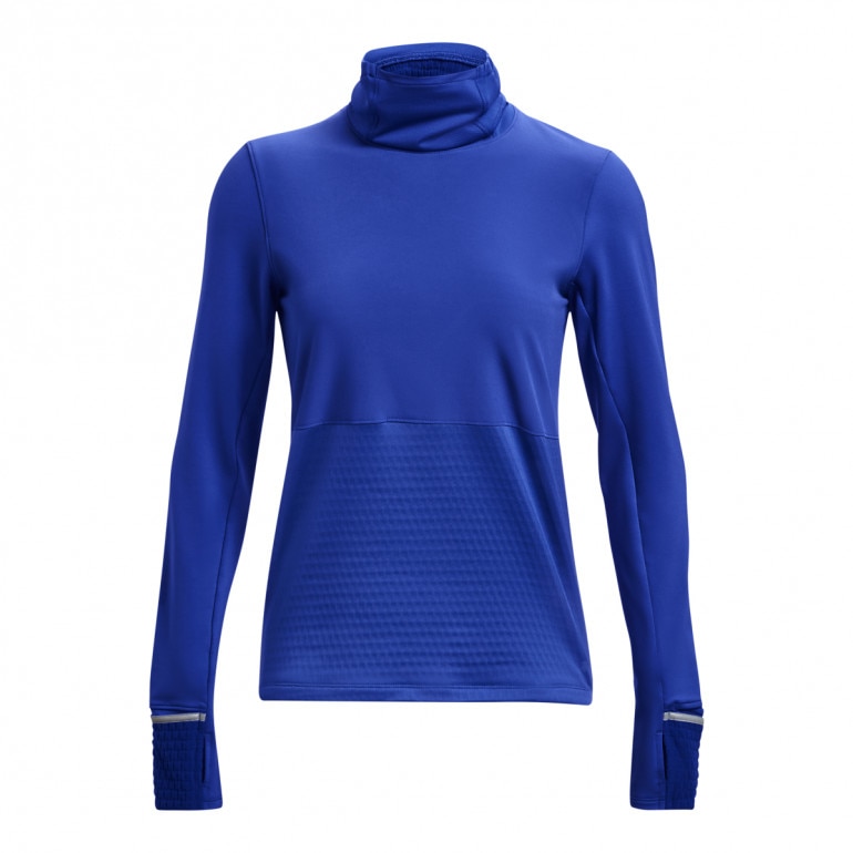 Damska bluza do biegania Under Armour UA Qualifier Cold Funnel - niebieska