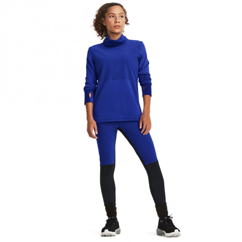 Damska bluza do biegania Under Armour UA Qualifier Cold Funnel - niebieska