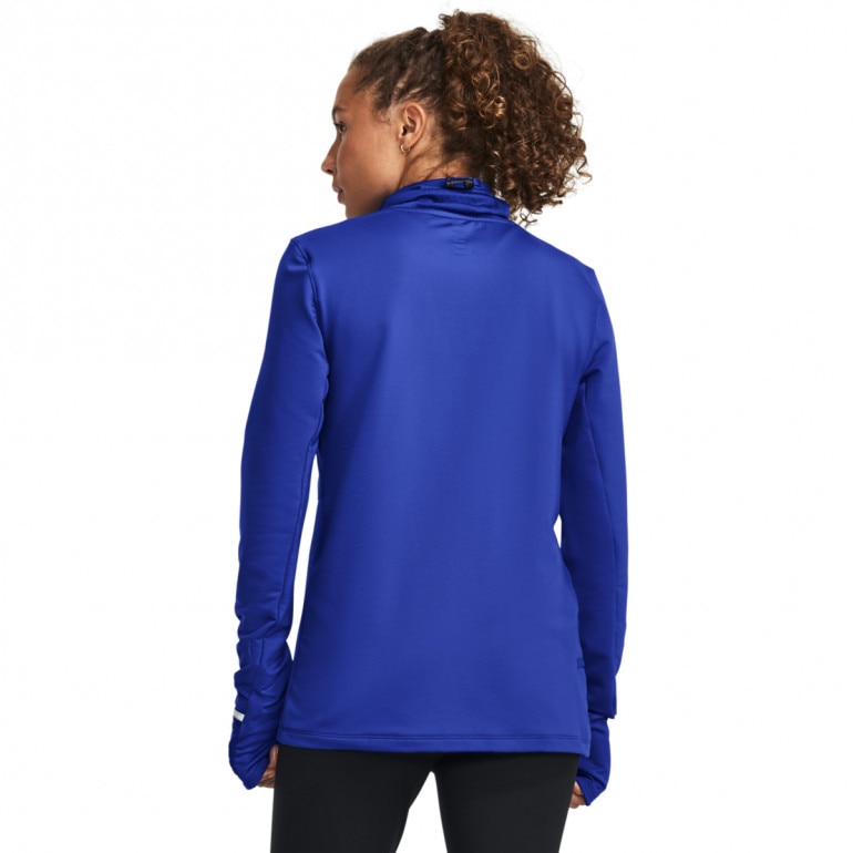 Damska bluza do biegania Under Armour UA Qualifier Cold Funnel - niebieska