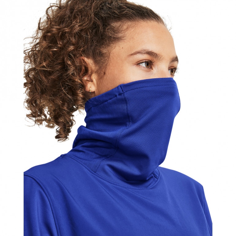 Damska bluza do biegania Under Armour UA Qualifier Cold Funnel - niebieska