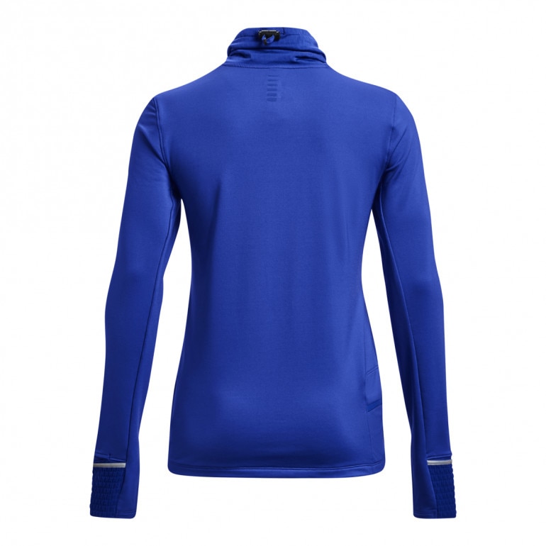 Damska bluza do biegania Under Armour UA Qualifier Cold Funnel - niebieska