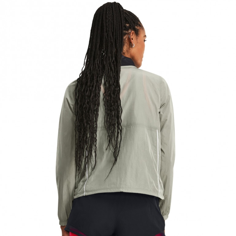 Damska bluza do biegania Under Armour UA Run Everywhere Layer - oliwkowa