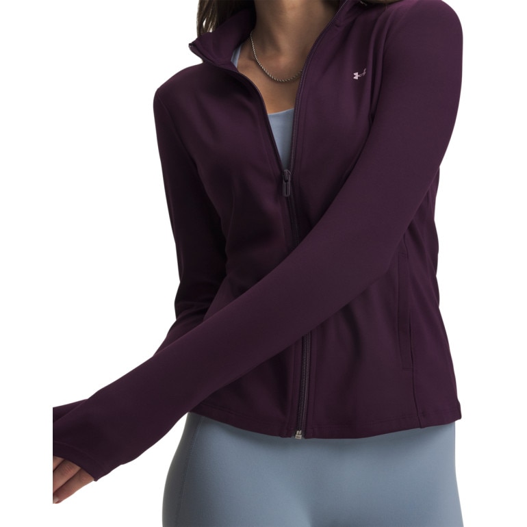 Damska bluza treningowa Under Armour Motion FZ - fioletowa