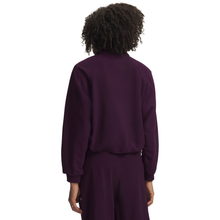 Damska bluza treningowa Under Armour UA Performance Fleece QZ - fioletowa