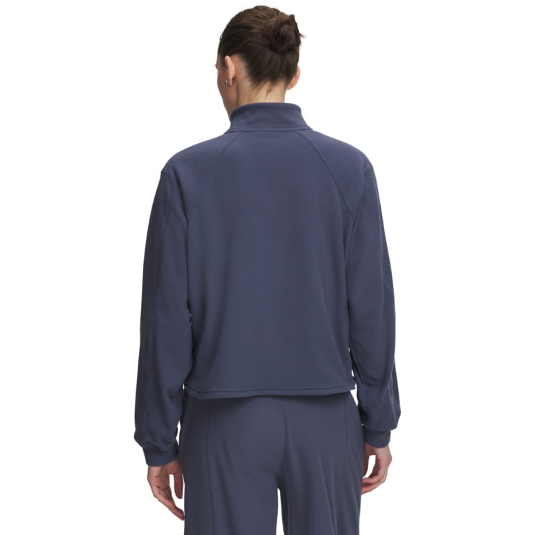 Damska bluza treningowa Under Armour UA Performance Fleece QZ - granatowa