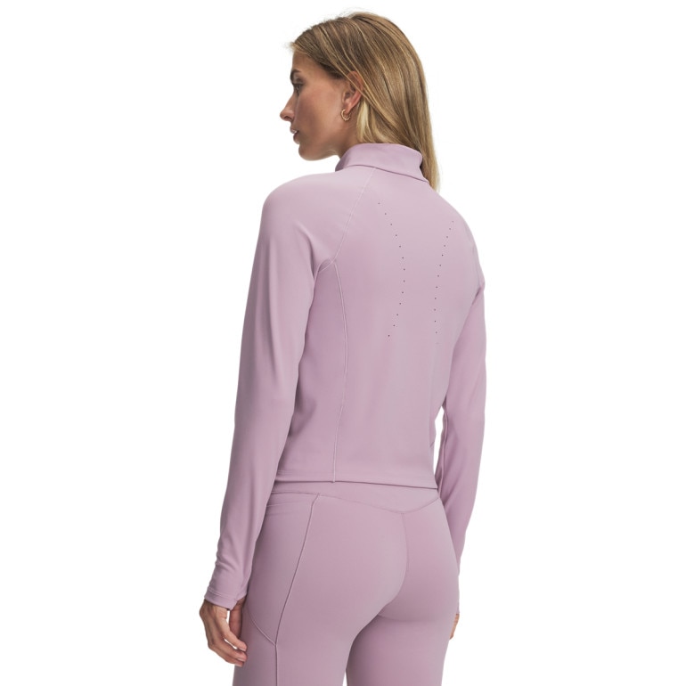 Damska bluza treningowa Under Armour Vanish Elite Full Zip - różowa