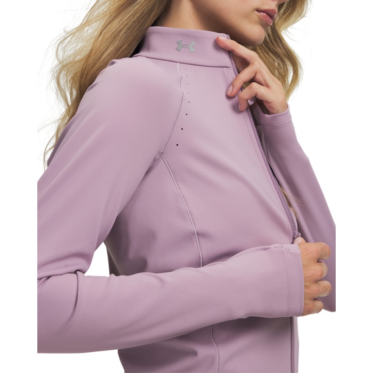 Damska bluza treningowa Under Armour Vanish Elite Full Zip - różowa