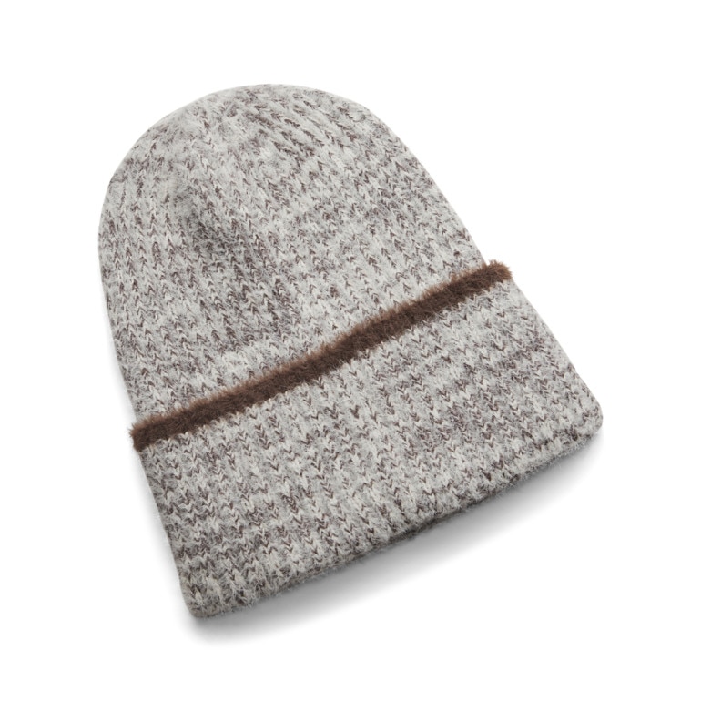 Damska czapka beanie Under Armour W Halftime Cozy Beanie - beżowa