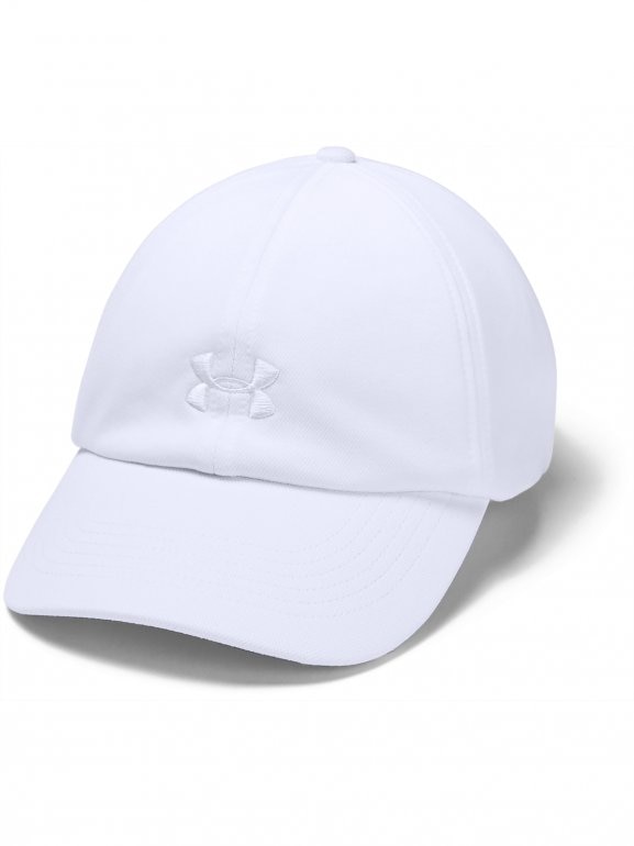 Damska czapka z daszkiem UNDER ARMOUR Play Up Cap - biała