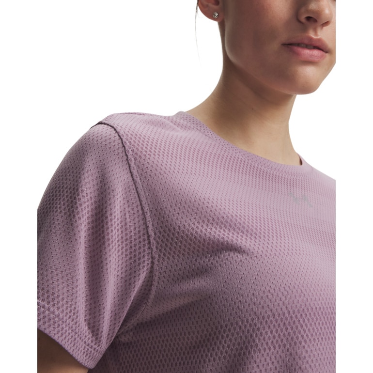 Damska koszulka do biegania Under Armour UA Velociti Shortsleeve - fioletowa