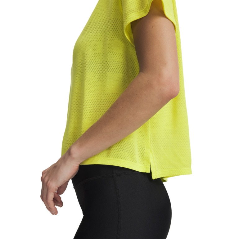 Damska koszulka do biegania Under Armour UA Velociti Shortsleeve - żółta