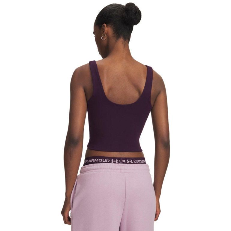 Damska koszulka treningowa bez rękawów Under Armour Motion Tank - fioletowa