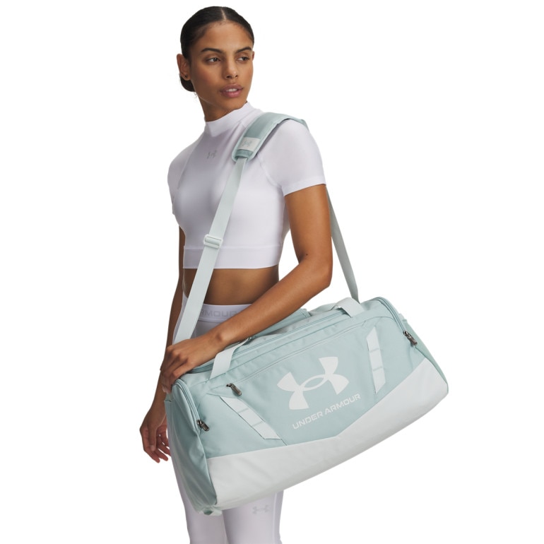 Damska koszulka treningowa Under Armour HeatGear Crop Mock SS - biała