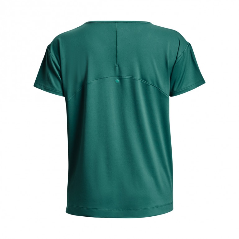 Damska koszulka treningowa UNDER ARMOUR UA Rush Energy Core SS - zielona