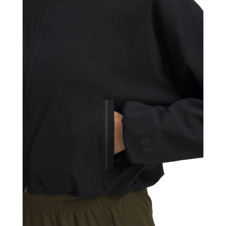 Damska kurtka treningowa Under Armour Unstoppable Woven Ripstop - czarna