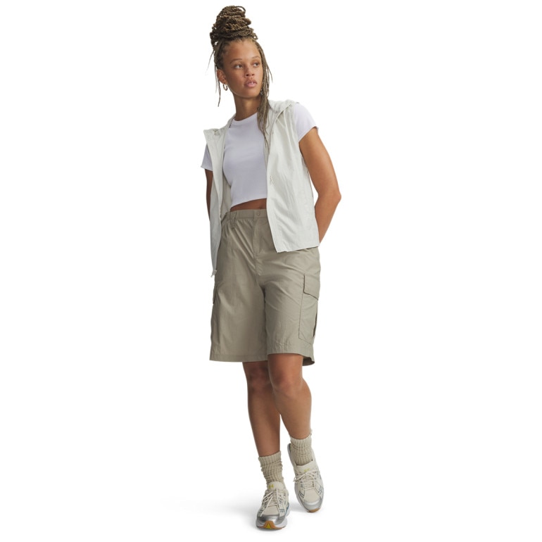 Damska kurtka wiatrówka 3w1 Under Armour UA Unstoppable Utility - beżowa