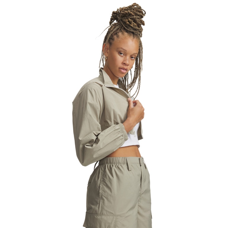 Damska kurtka wiatrówka 3w1 Under Armour UA Unstoppable Utility - beżowa