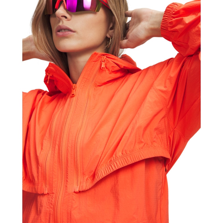 Damska kurtka wiatrówka 3w1 Under Armour UA Unstoppable Utility - pomarańczowa