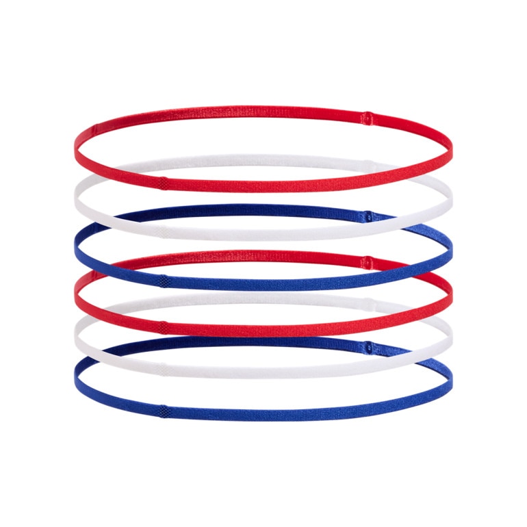 Damska opaska na głowę treningowa (6-pack) Under Armour W's Mini Elastic 6PK - multikolor