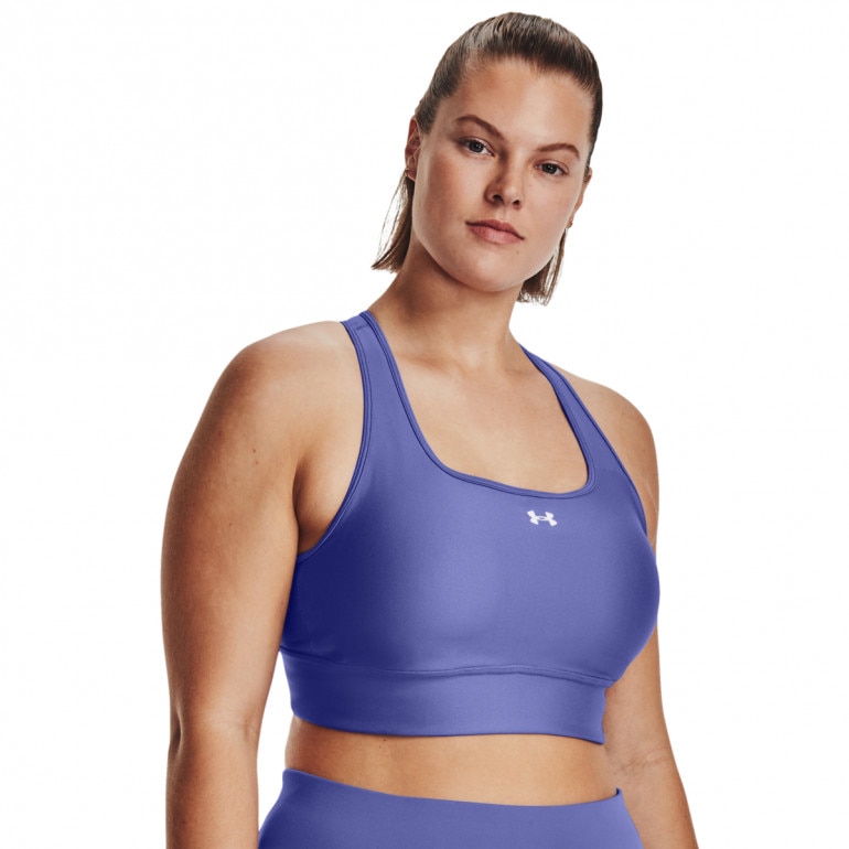 Biustonosz treningowy UNDER ARMOUR Crossback Longline - fioletowy