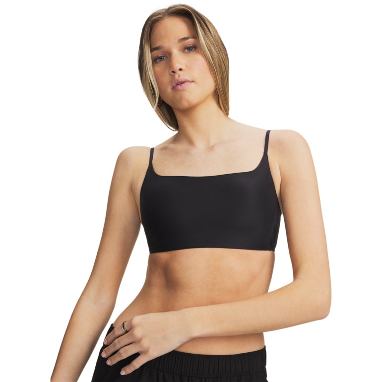 Damski biustonosz treningowy Under Armour Open Back Bralette - czarny