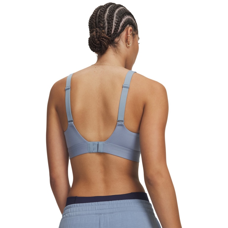 Damski biustonosz treningowy Under Armour UA Effortless High - niebieski