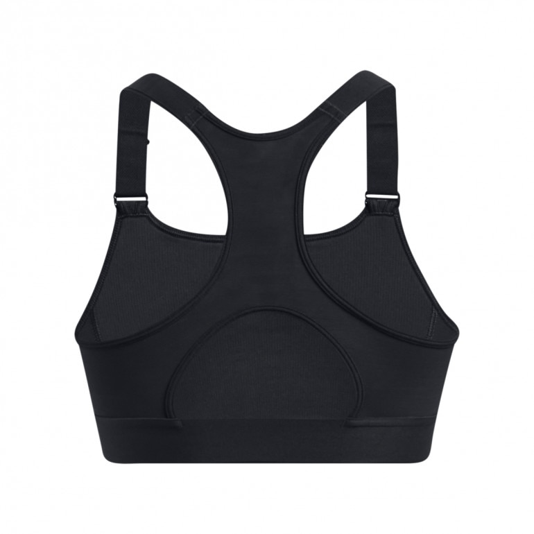 Biustonosz treningowy Under Armour UA HeatGear High - czarny