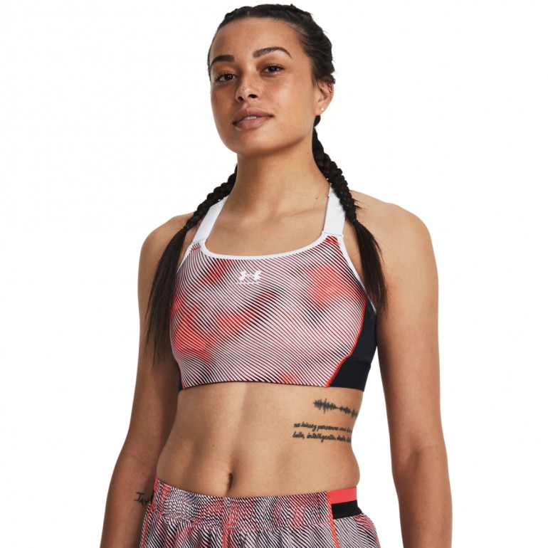 Biustonosz treningowy Under Armour UA HG Armour High Print - multikolor