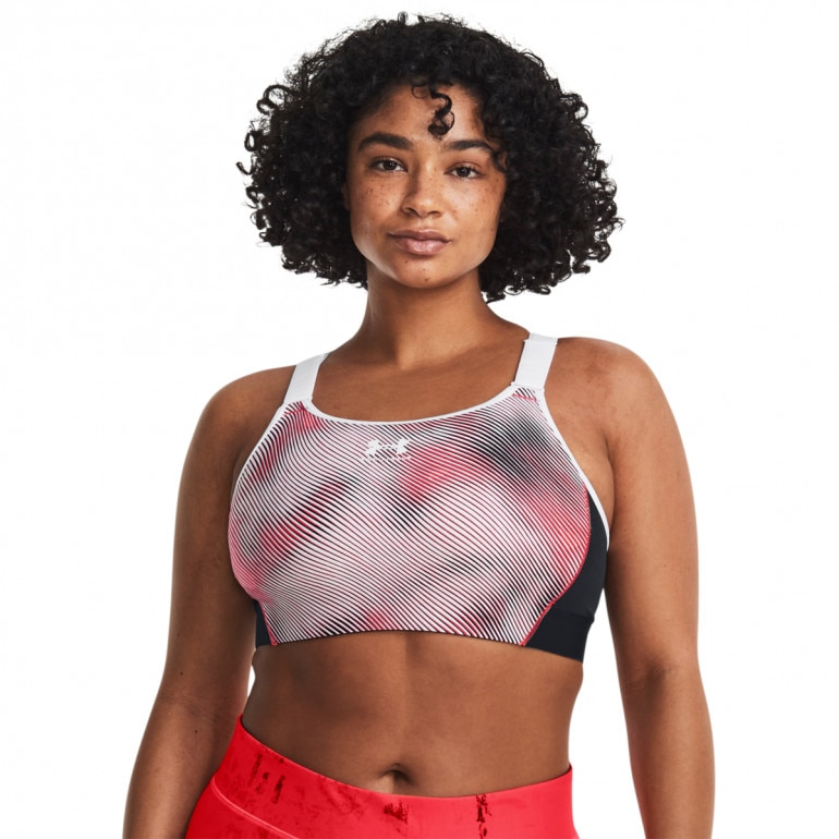 Biustonosz treningowy Under Armour UA HG Armour High Print - multikolor