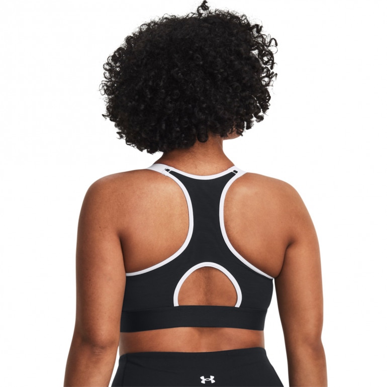 Biustonosz treningowy Under Armour UA HG Armour High Print - szary 