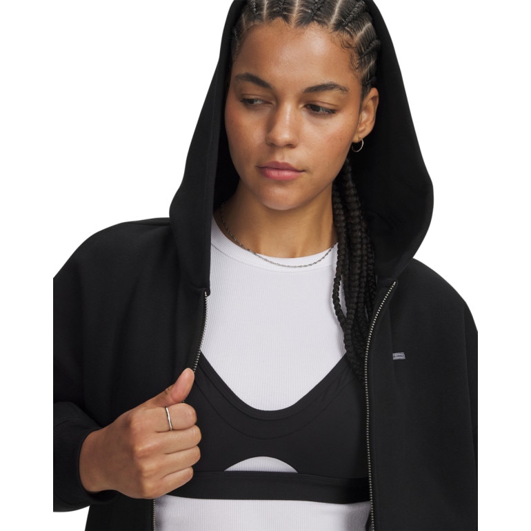 Damski biustonosz treningowy Under Armour UA Strappy Bralette - czarny