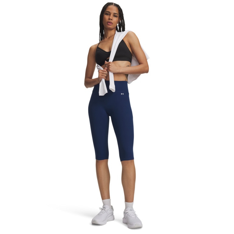 Damski biustonosz treningowy Under Armour UA Strappy Bralette - czarny