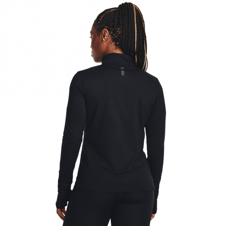 Damski longsleeve do biegania Under Armour UA Launch Pro Half Zip - czarny