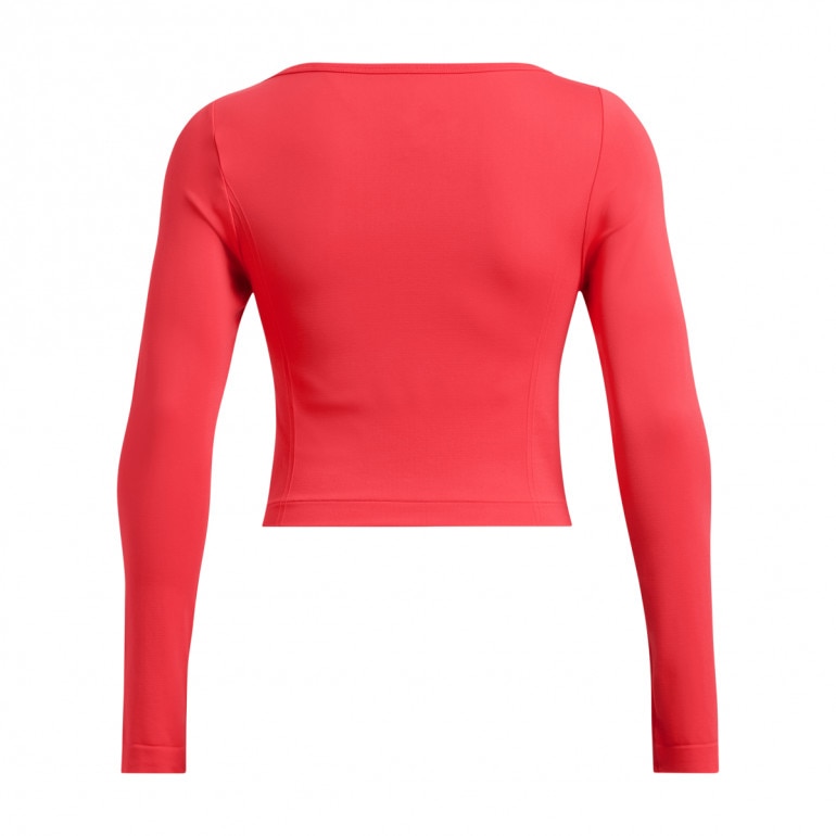 Damski longsleeve treningowy Under Armour UA Vanish Seamless LS - czerwony
