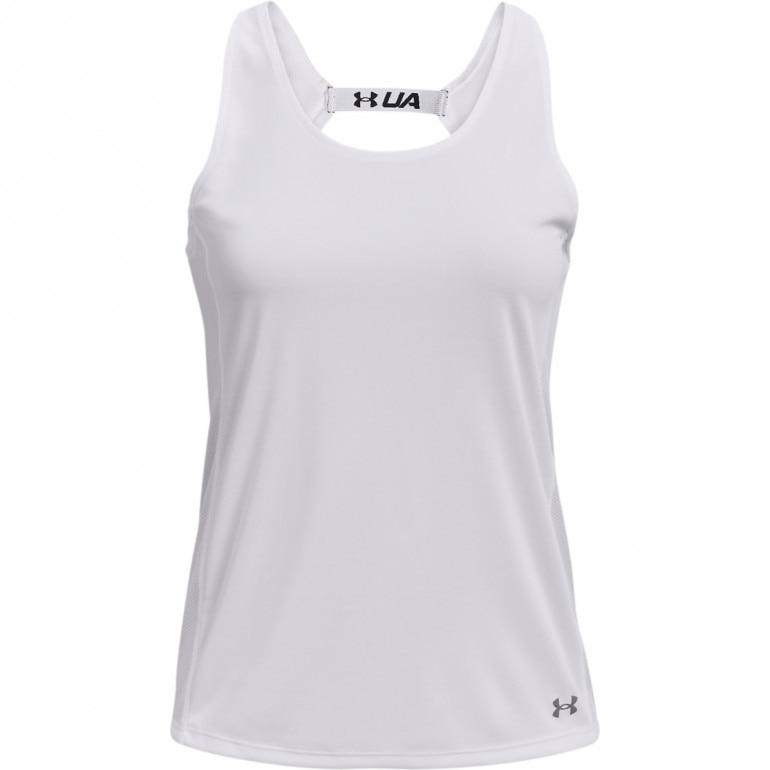 Damski top do biegania UNDER ARMOUR UA Fly By Tank - biały