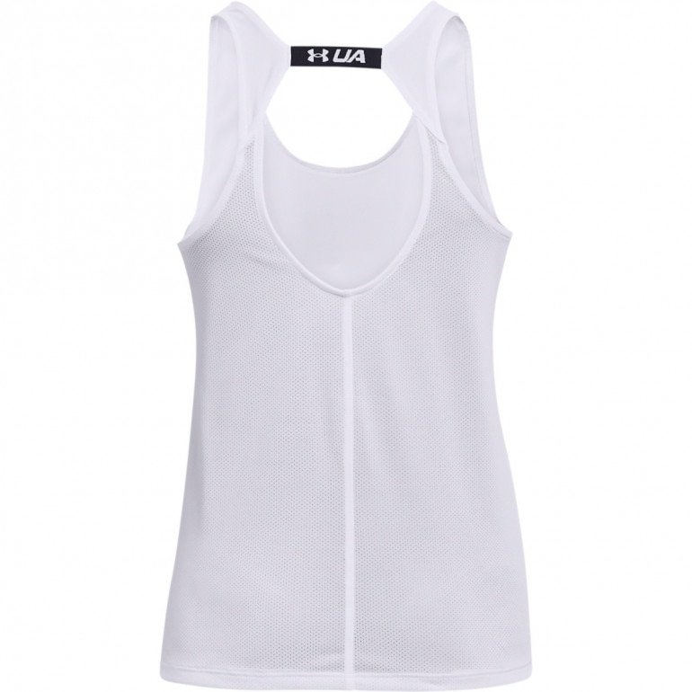 Damski top do biegania UNDER ARMOUR UA Fly By Tank - biały