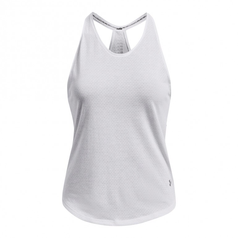 Damski top do biegania Under Armour UA Streaker Tank - biały