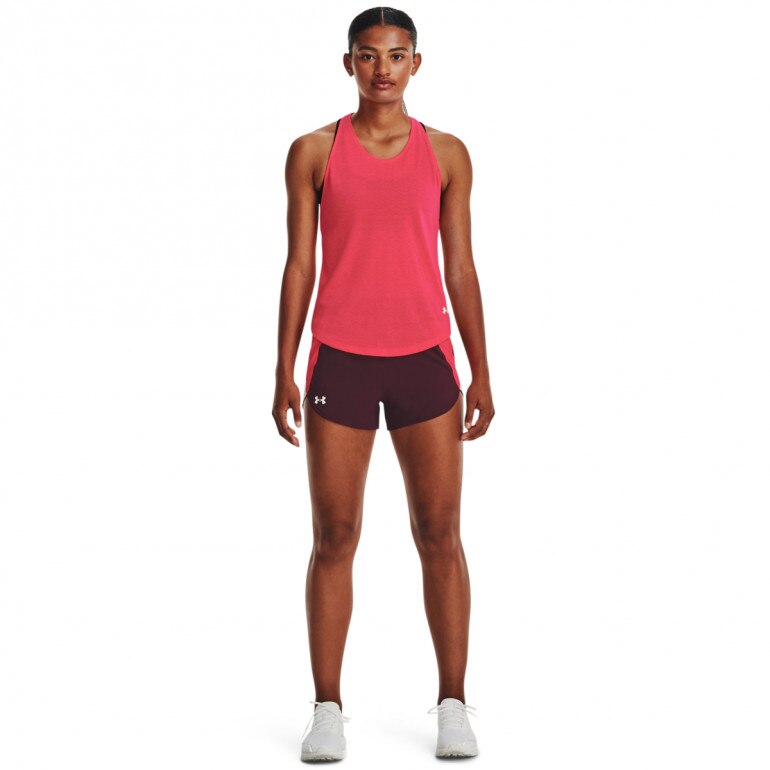 Damski top do biegania Under Armour UA Streaker Tank - różowy