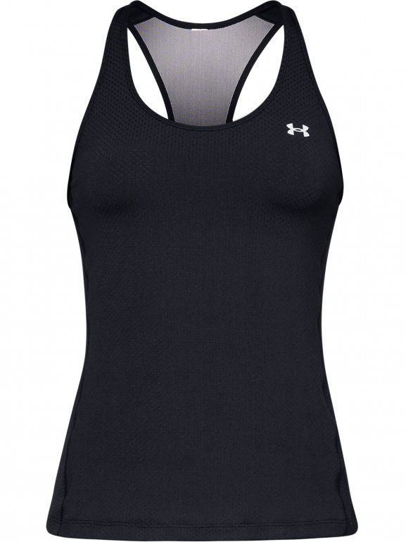 Damski top treningowy Under Armour Tech Mesh Racer Tank - czarny