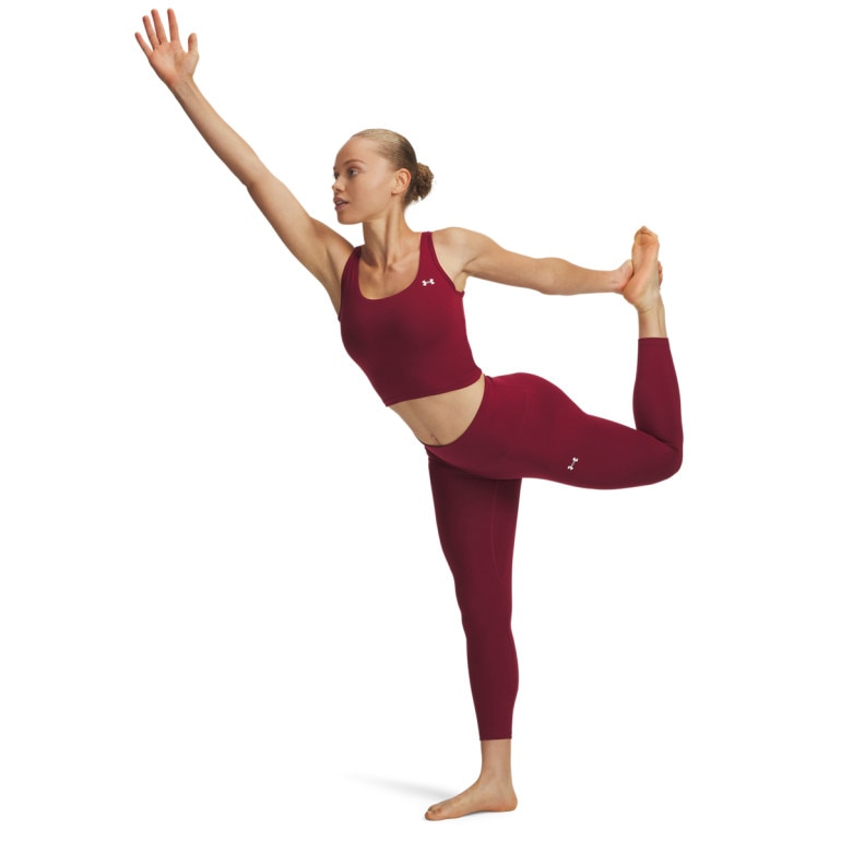 Damski top treningowy Under Armour Motion Tank Emea - bordowy