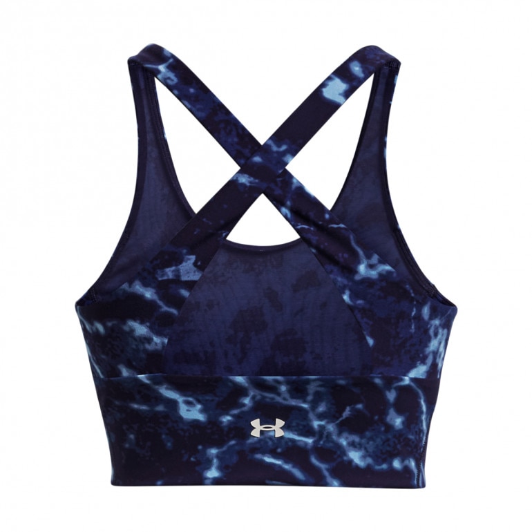 Damski top treningowy Under Armour Project Rock LG Crssover Top Pt - granatowy