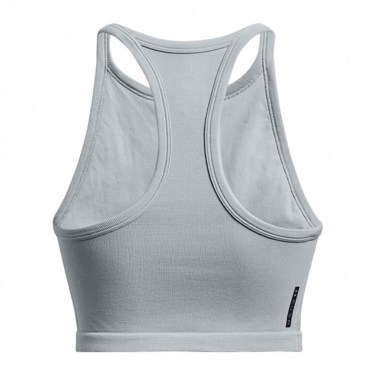 Damski top treningowy Under Armour Rush Seamless Tank - szary