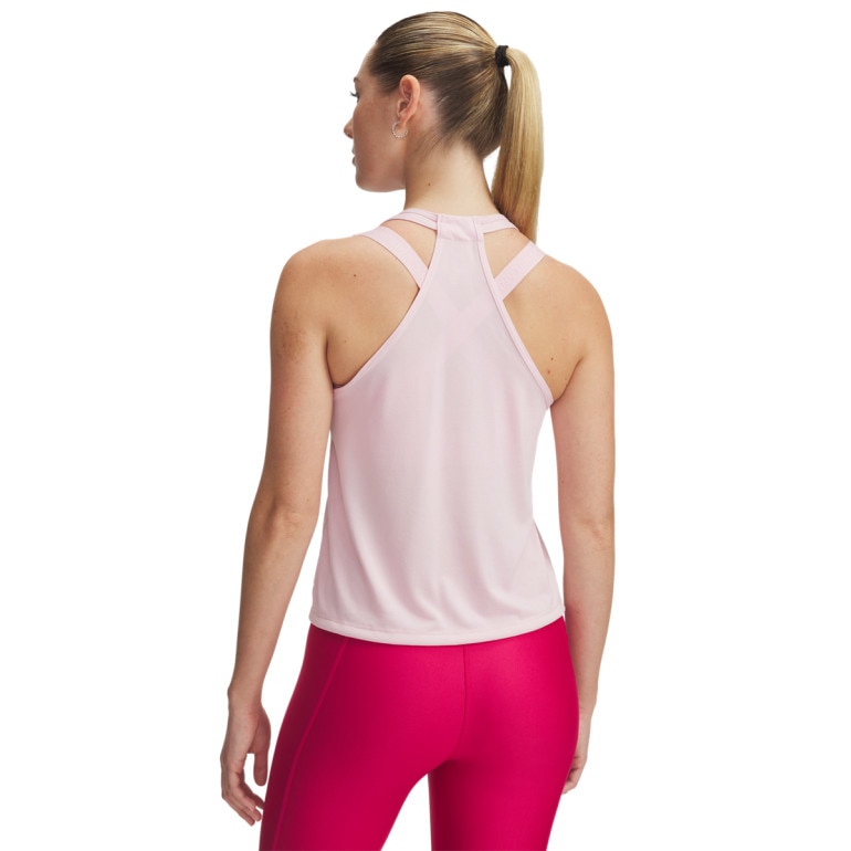 Damski top treningowy Under Armour Tech Swing Tank - różowy