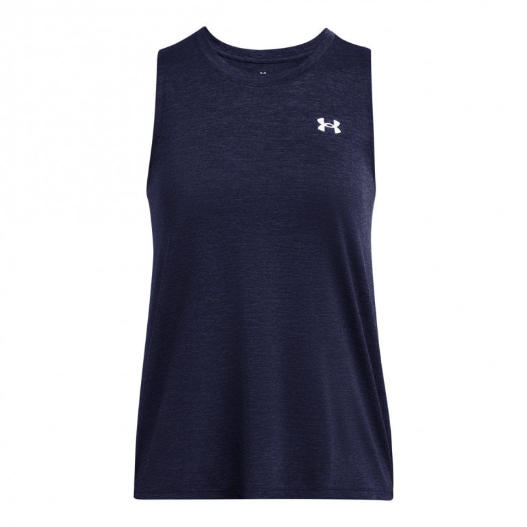 Damski top treningowy Under Armour Tech Tank Twist - granatowy 